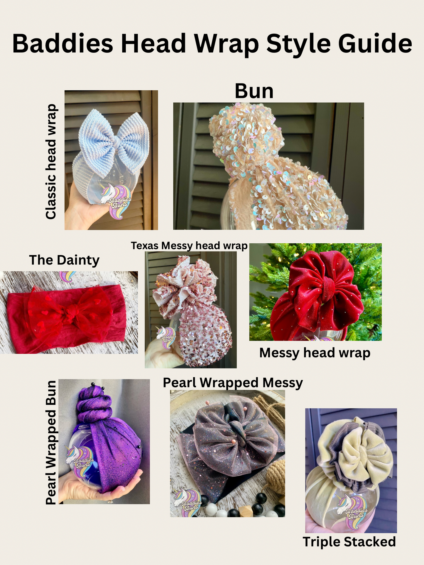 Baby Ruffles- Head Wrap Styles