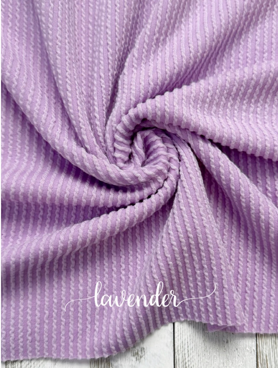 Waved Lavender- Head Wraps