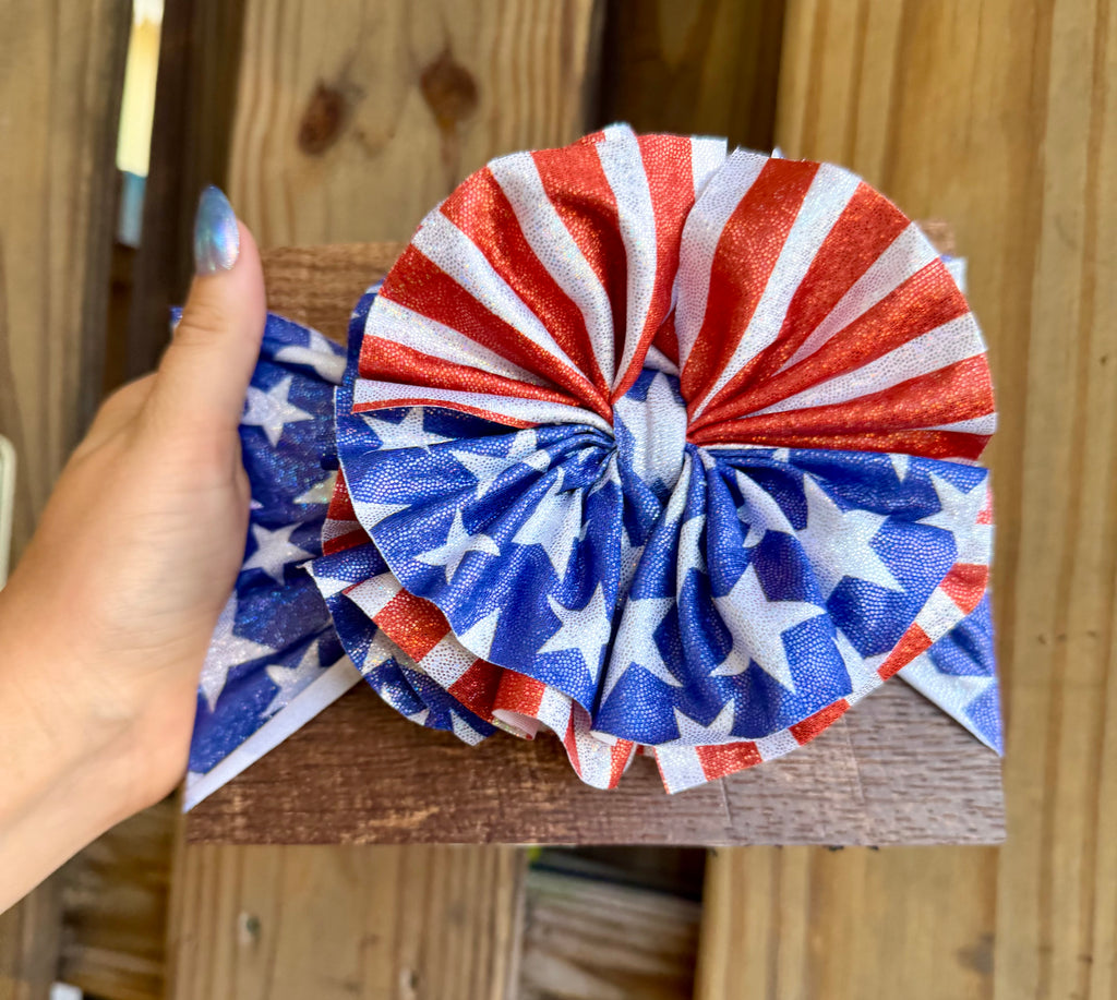 Stars and Stripes Shredded Wrap
