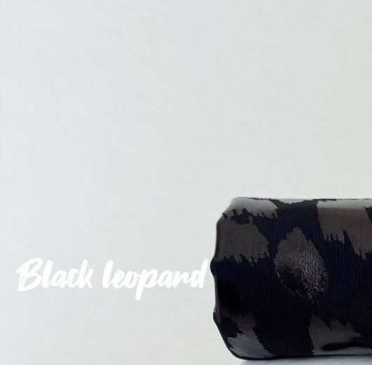 Black Leopard- Bow Hat RTS