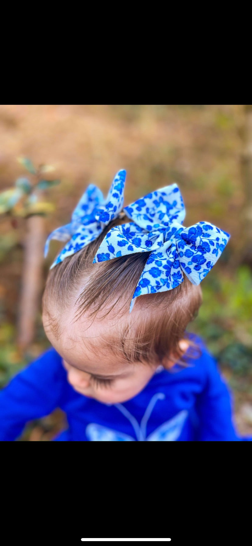 Vintage Floral - clips or nylon RTS
