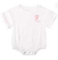 Western Toile Bubble Romper