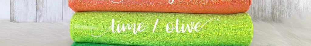 Holographic Green- clips or nylon RTS