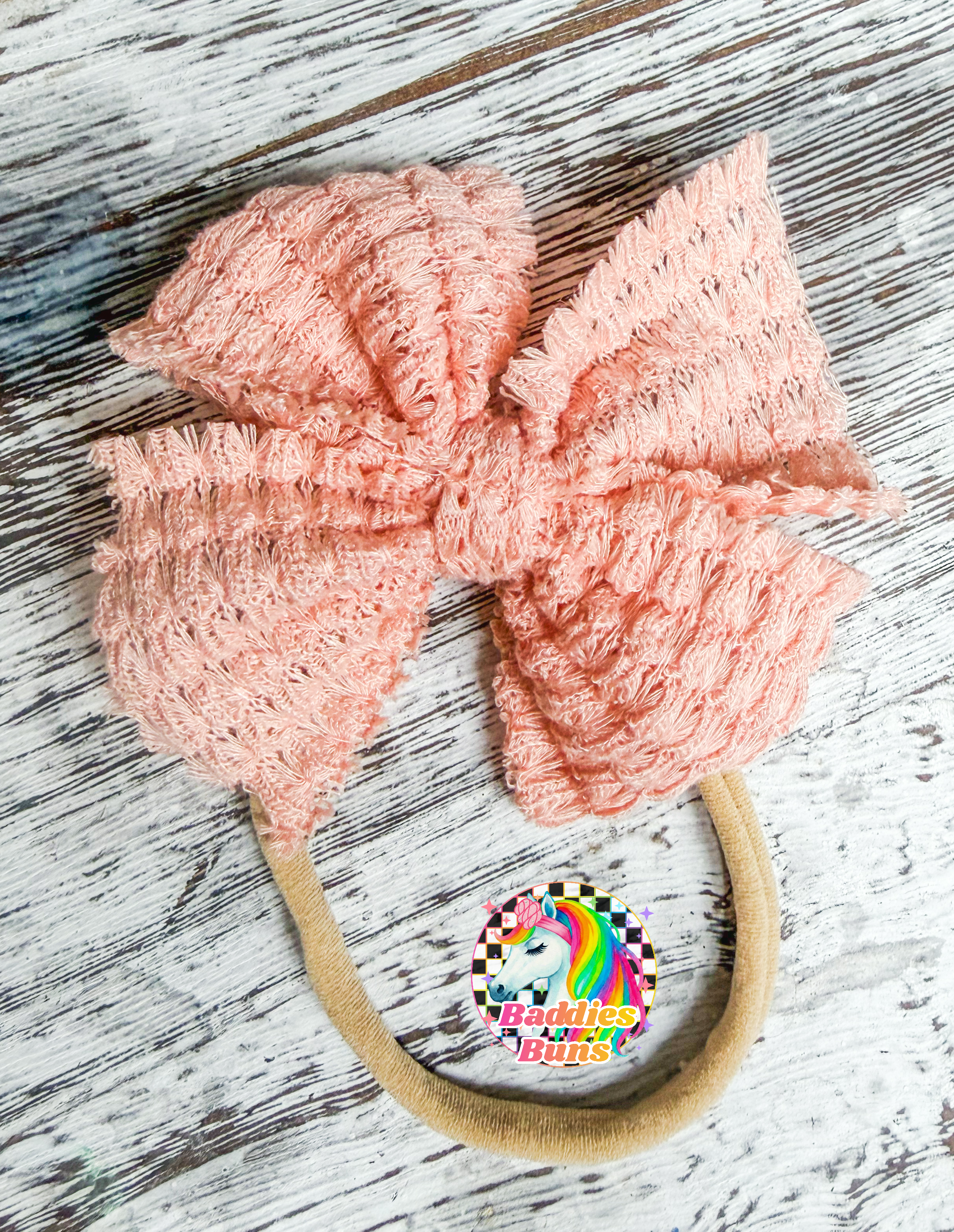 Chunky Waffle Dusty Peach- Singles