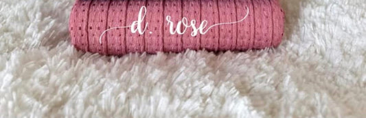 Dark Rose Boho Bow Hat RTS