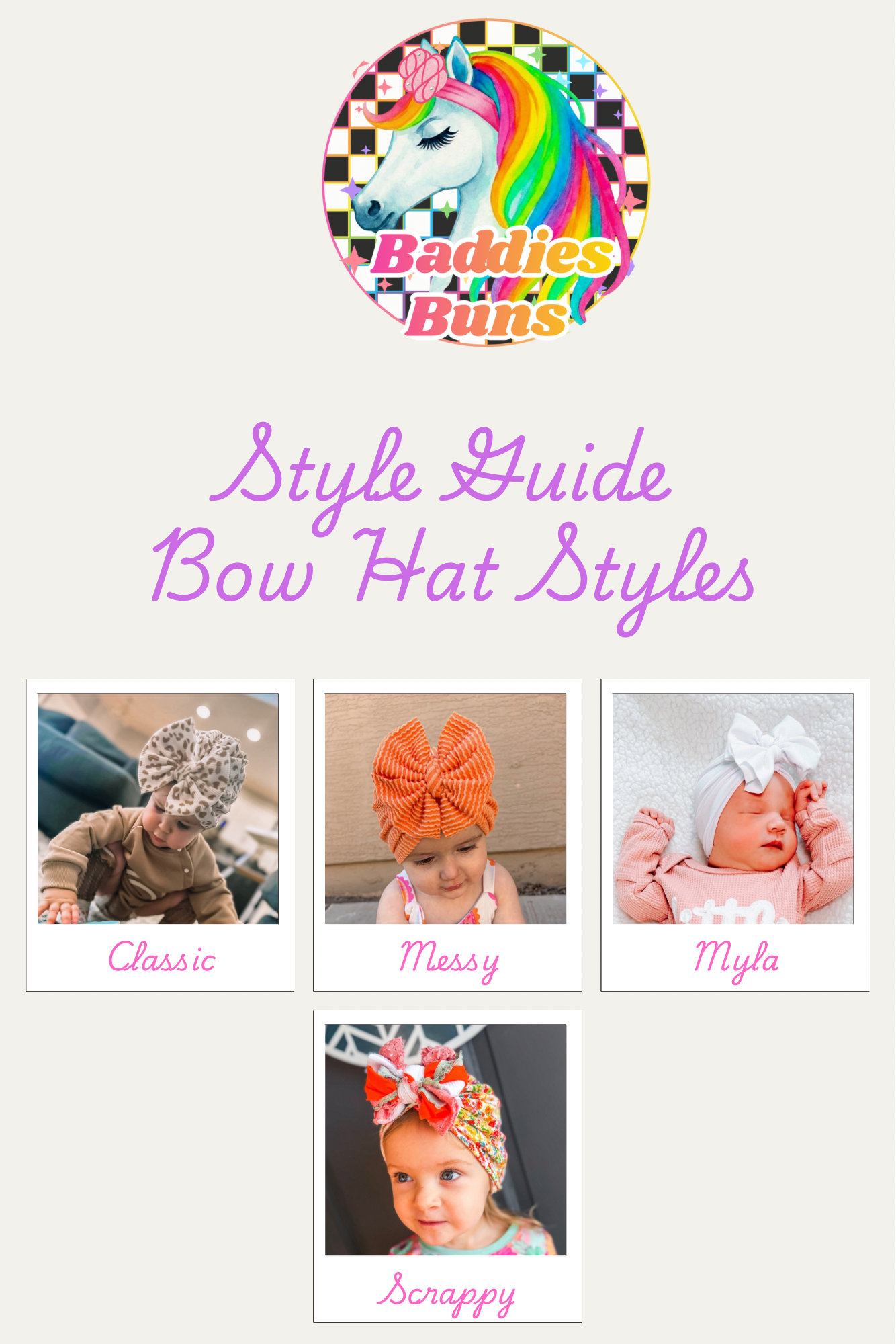 Olive Cozy Bow Hat