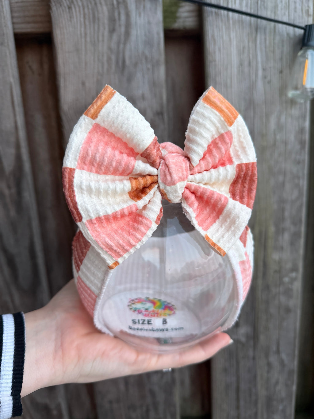 Waved Muted Checks - Head Wraps