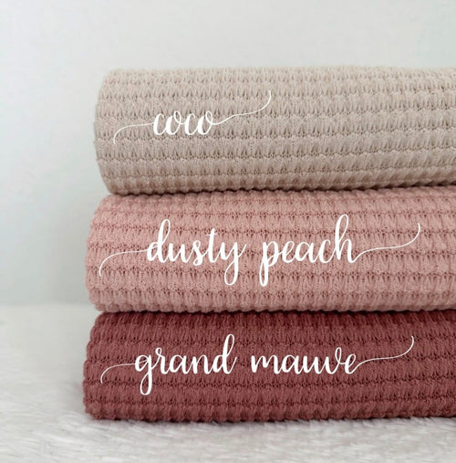 Chunky Waffle Coco- Head Wraps