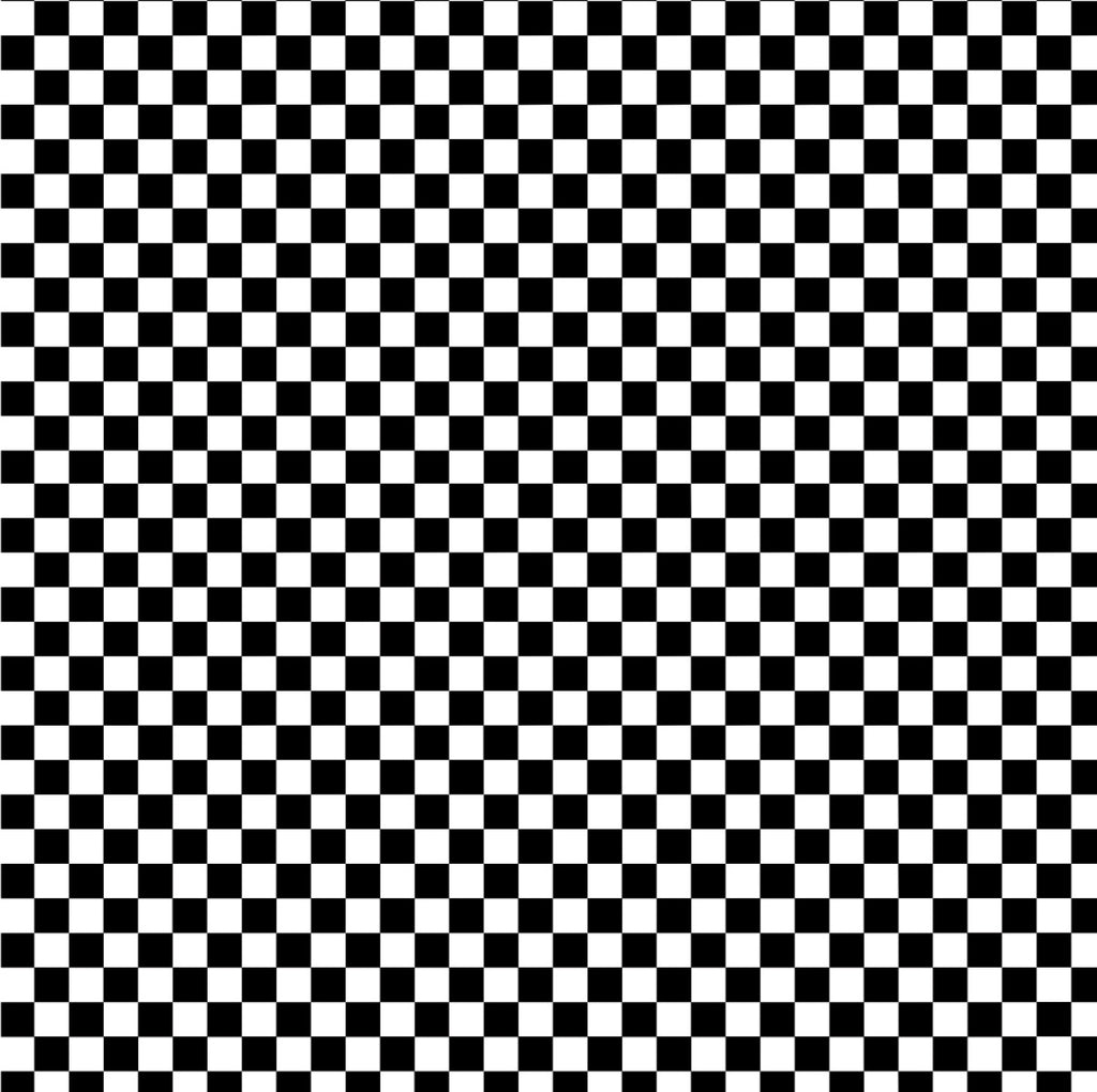 B&W Check- Singles