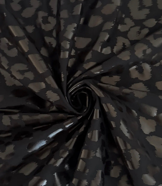 Black Leopard- Bow Hat RTS