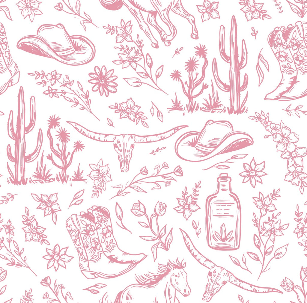 Western Toile Bundle - Head Wraps
