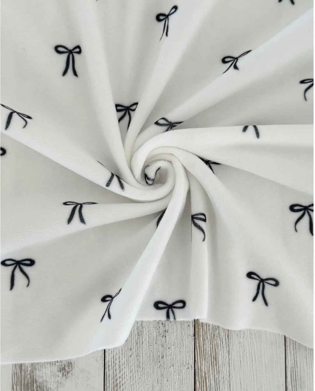 Black Bow Plushy - Clips or Nylons RTS