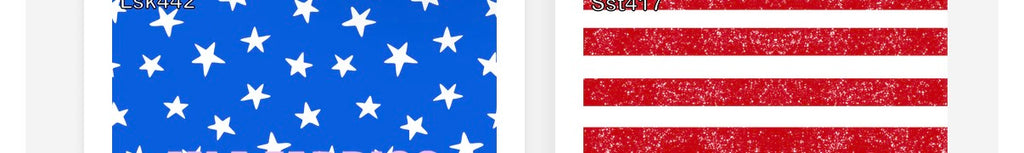 Stars and Stripes Shredded Wrap