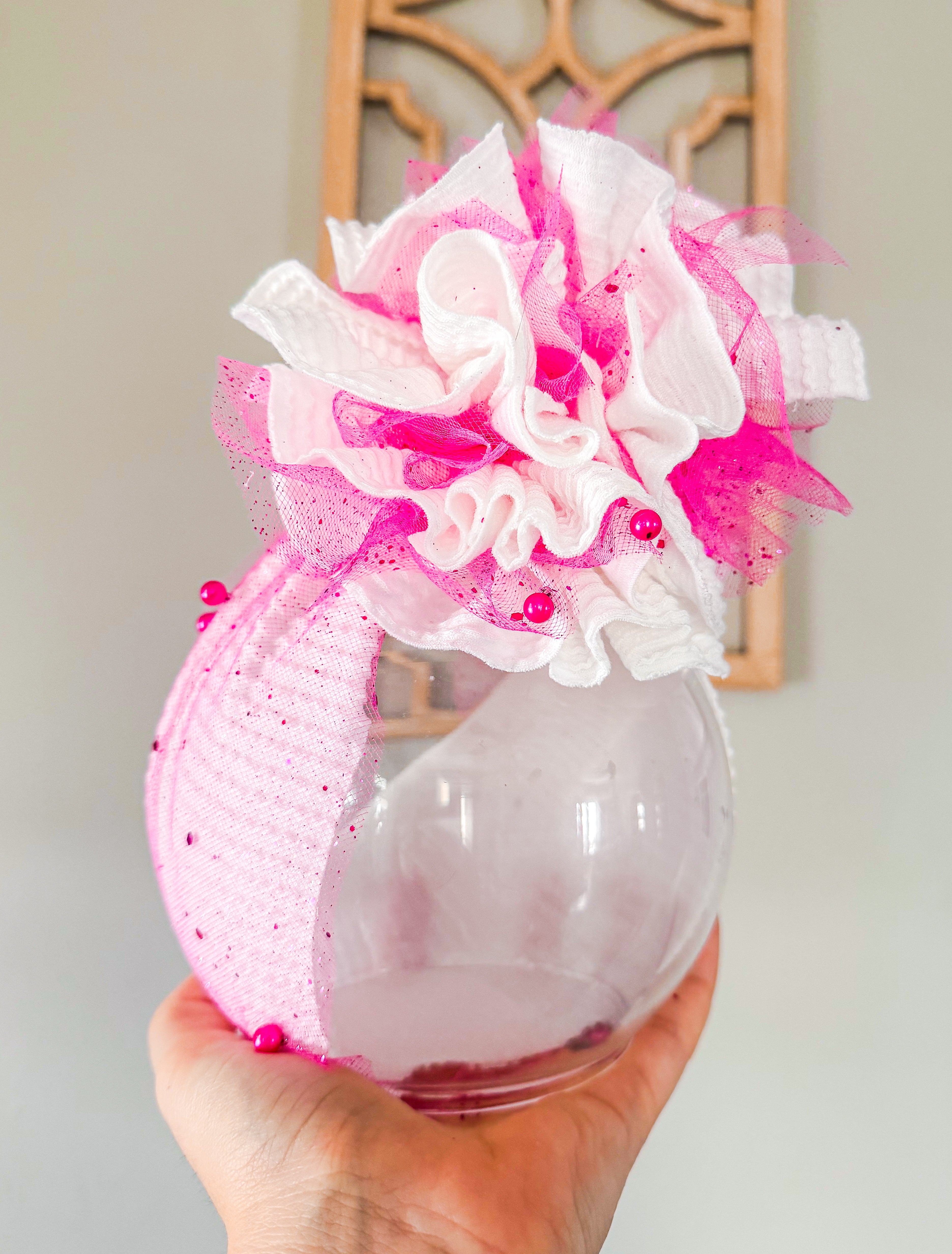 Hot Pink Pearl Scrap Wrap RTS