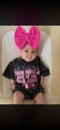 Waved Fuchsia - Head Wraps