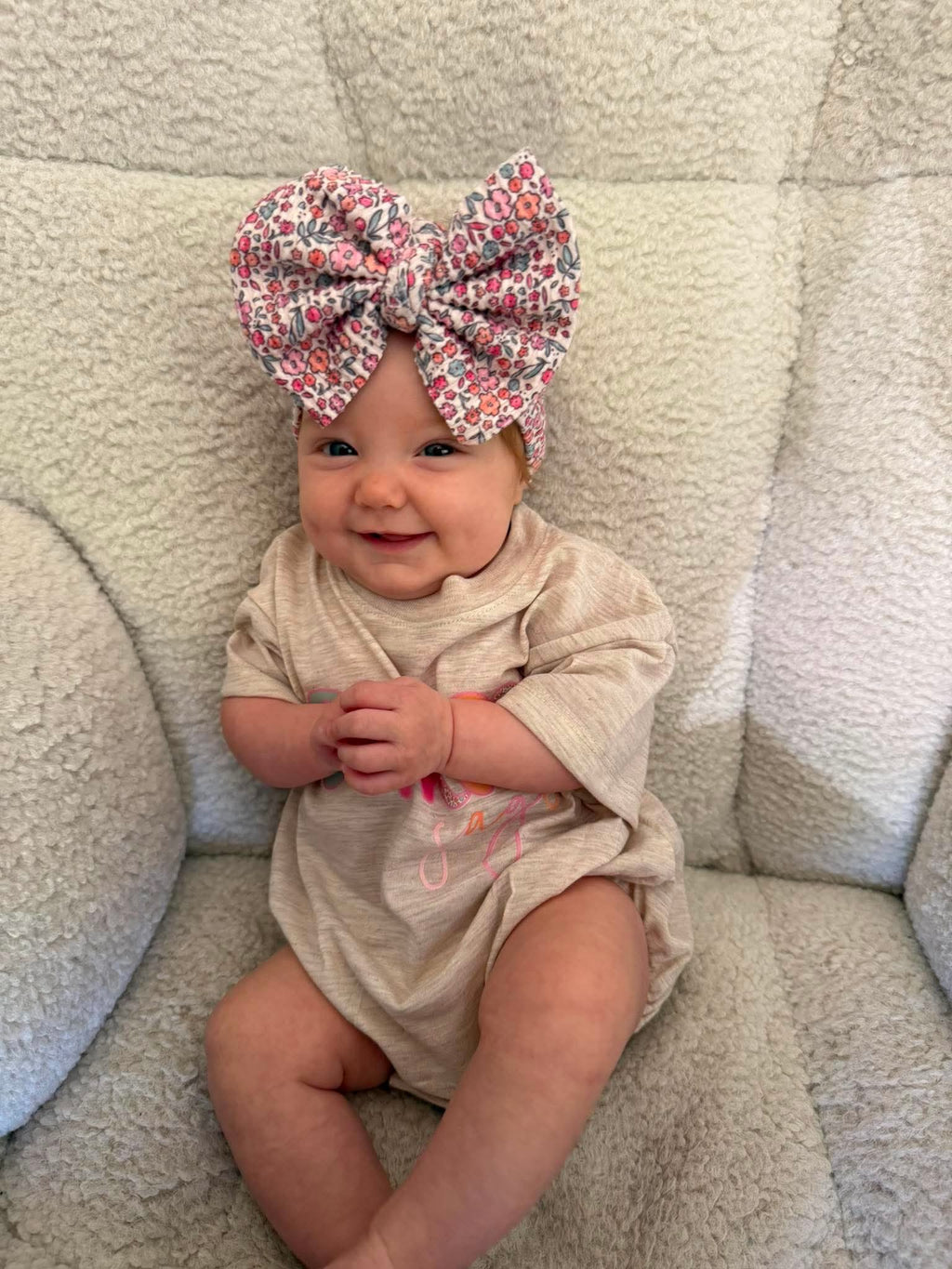 Waved Dainty Floral - Head wraps