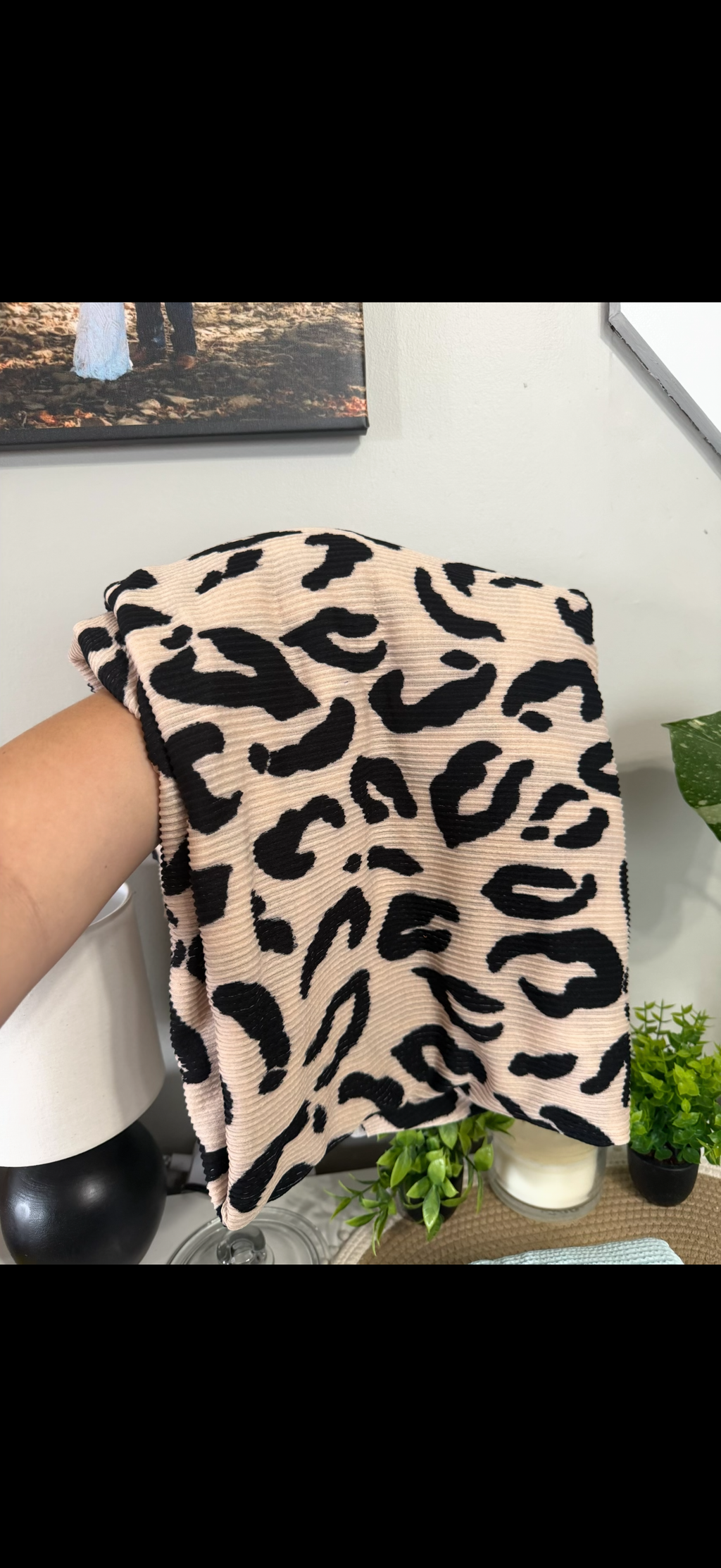 Waved Luxe Leopard-Piggies