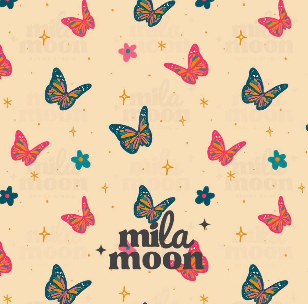 Waved Wildflower Wings 🦋- Singles (PO)