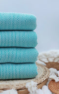Waved Robin’s Egg Blue- Head Wraps